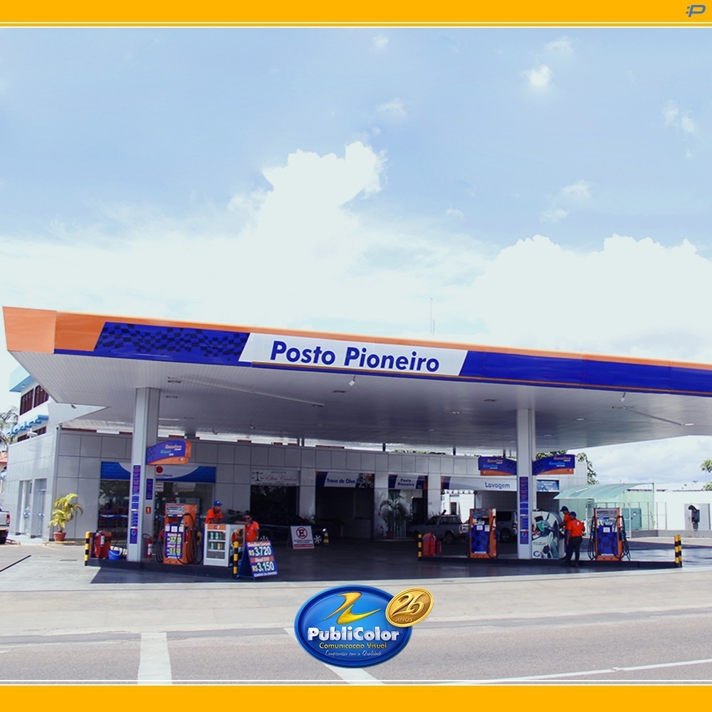 Posto de Combustível Publicolor