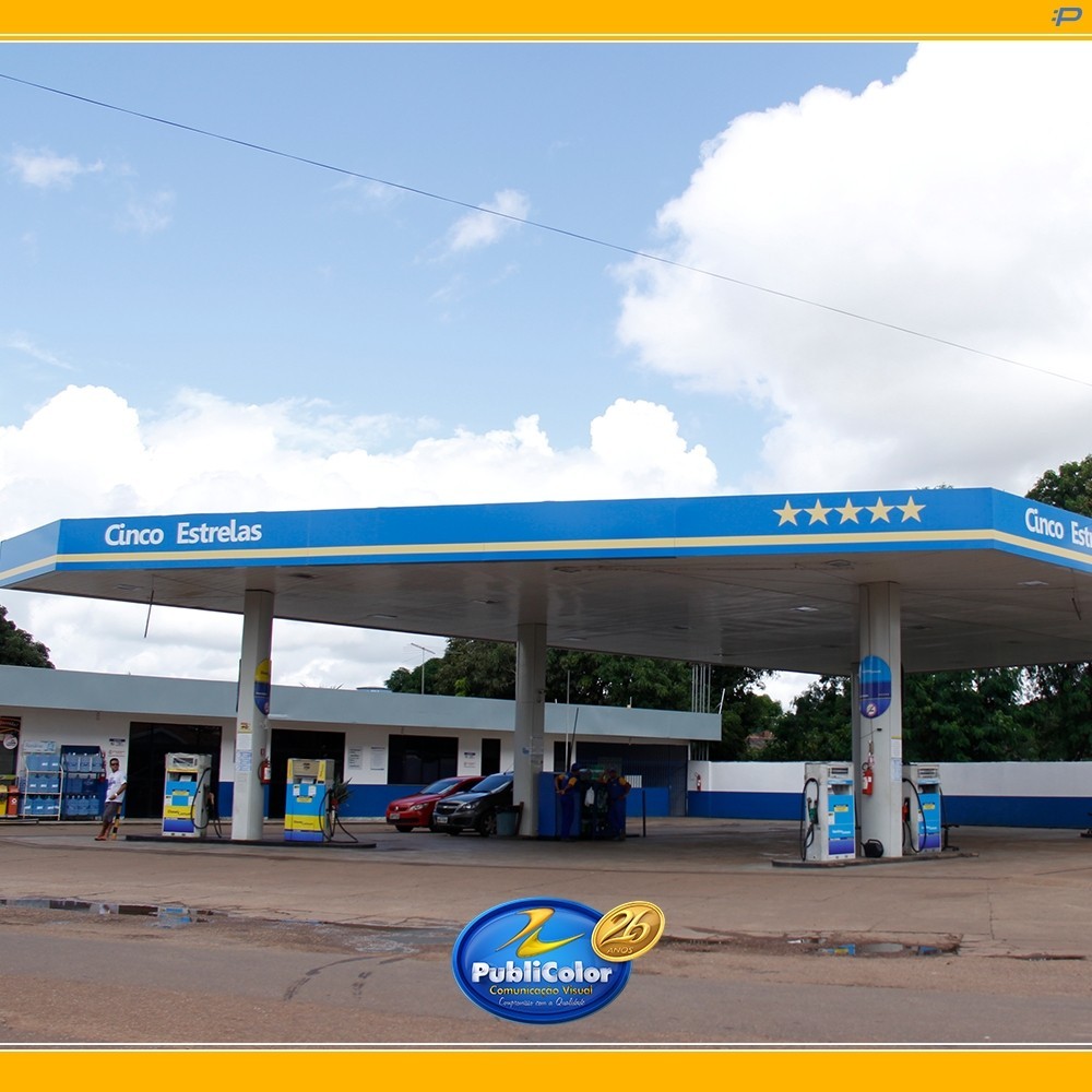 Posto de Combustível Publicolor